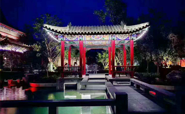 【河南】河洛古城夜景亮化工程