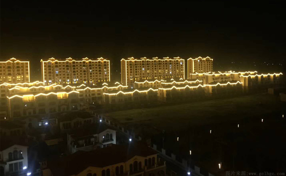 【河北】霸州文安壹號(hào)樓盤(pán)亮化工程